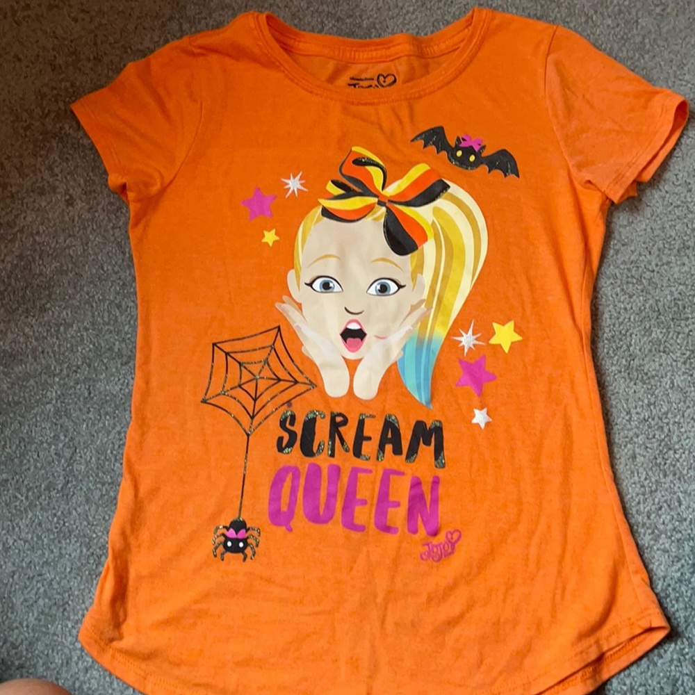 Jojo Siwa  Halloween shirt size 10/12